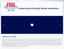 Tablet Screenshot of fssi.in