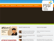 Tablet Screenshot of fssi.com.ph